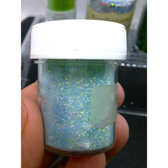 Martha Stewart Glitter Bottle Lot of 8 Containers Embossing Powder DIY Crafts - Picture 6 of 15